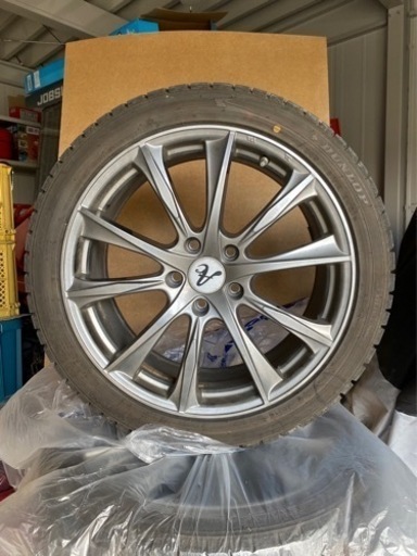 スタッドレス+アルミホイール　245/40/19