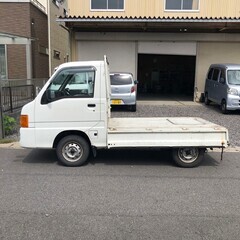 総額9.0万円【訳アリ？】4WD★エアコン&パワステ付軽トラ★Tベル済★スバル サンバートラック 4WD(TT2) 10.2万キロ 平成13年式 ホワイトの画像