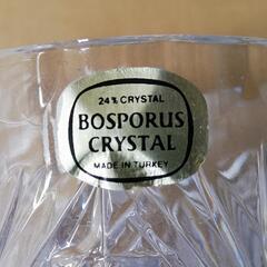 更に値下げ　BOSPORUS　CRYSTAL　ボスポラス　クリスタル　花瓶の画像
