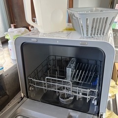 【取引先決定】置き型食洗機　アイリスオーヤマ　2020年製の画像