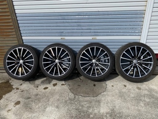 アウディA6 19インチ　タイヤホイールセット