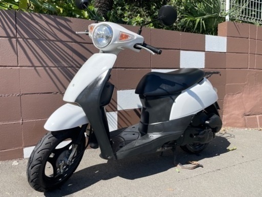 スズキ 現行レッツCA4AA 4ストFI 保証付 外装新品美良車 原付2種選択可