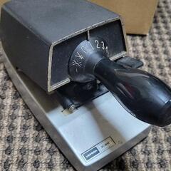昭和レトロ　チェックライターの画像