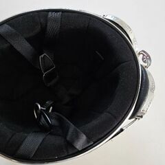 バイク ヘルメット ゴーグル付き 可愛いの画像