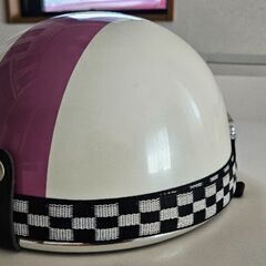 バイク ヘルメット ゴーグル付き 可愛いの画像
