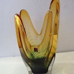 新札幌 マルテイグラス/フラワーベース/花瓶 /生け花/ 幅13...