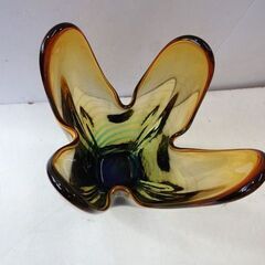 新札幌 マルテイグラス/フラワーベース/花瓶 /生け花/ 幅13.5×奥行18×高さ29.5cm/2006の画像