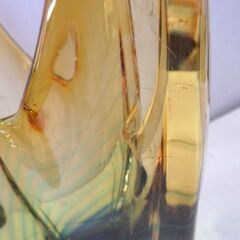 新札幌 マルテイグラス/フラワーベース/花瓶 /生け花/ 幅13.5×奥行18×高さ29.5cm/2006の画像