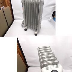 デロンギ オイルヒーター 8畳～10畳用 8枚フィン HJ0812 暖房 Delonghi 札幌市 平岸店の画像