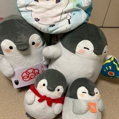 こうぺんちゃんぬいぐるみとクッションセット