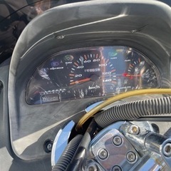 マジェスティー125CC  社外ステアリング、マフラー、ショックの画像