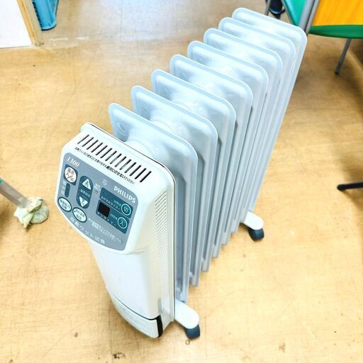 10/7【家電複数購入で割引相談可】PHILIPS オイルヒーター HD3474 油入式 暖房