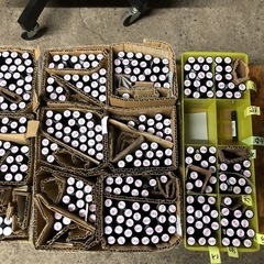 ［にec］【北海道旭川市発直接引き渡し限定】プッシュスタンプ1000 シャチハタ 朱肉不要！約６５００本 在庫処分 日本の名字 発送不可 の画像