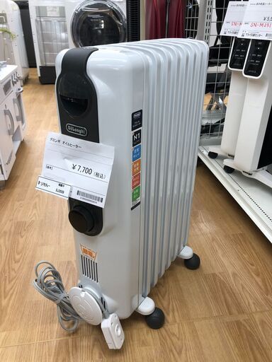 ★ジモティ割あり★ デロンギ オイルヒーター    動作確認／クリーニング済み SJ3559