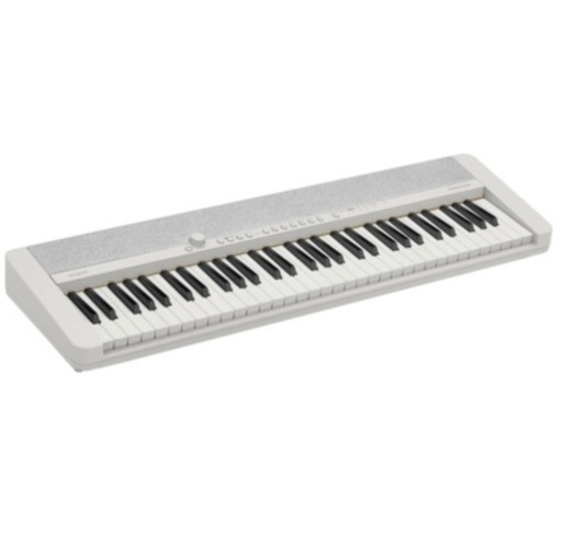 【新品同様】電子キーボード ピアノ CASIO CT-S1 WE ホワイト 