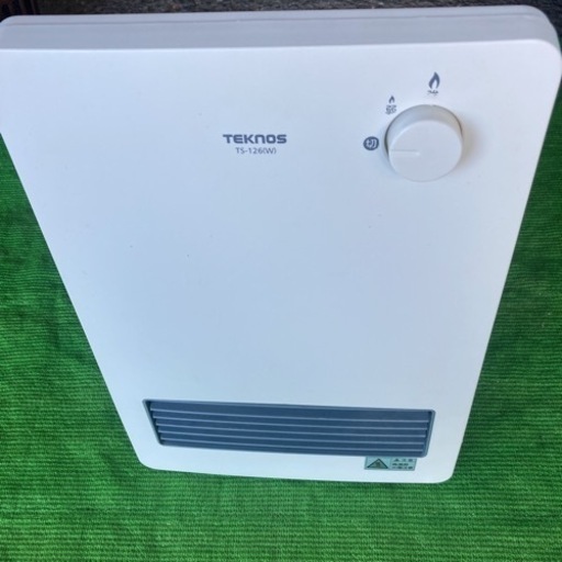 TEKNOS セラミックヒーター1200W    型番: TS-126 (W)   中古 動作確認済
