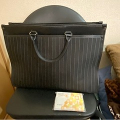 ストライプビジネスバック