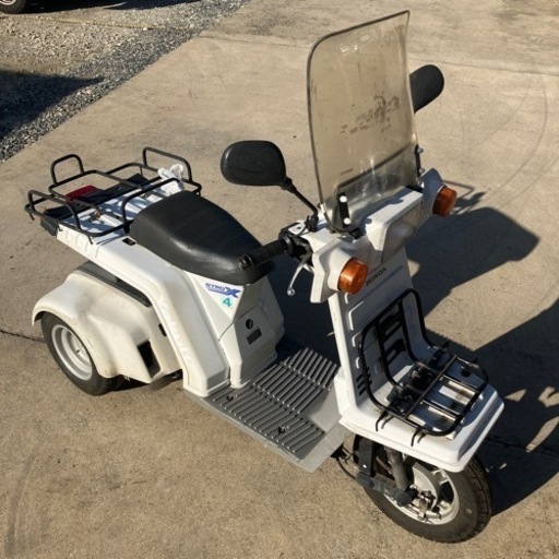 4ストジャイロＸ　TD02　セルにてエンジンかかります　58883キロ