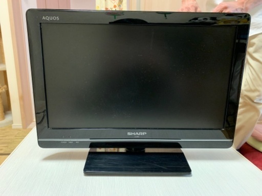 19インチ録画付き　TV  今週取りに来てくれる方