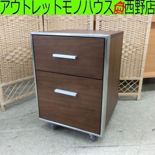 dinos ディノス Glan Plus グランプラス デスクシリーズ サイドチェスト デスクワゴン 袖机 キャスター付き 2段 札幌市 西区 西野店