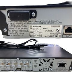 【REGASTOCK江東店】 SHARP シャープ AQUOS アクオス Blu-ray recorder ブルーレイレコーダー BDW1000の画像