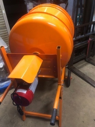 コンクリートミキサー、大容量