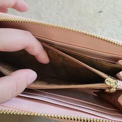 お財布 ピンクの画像