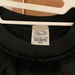 【美品】フルーツオブザルーム　ルームウェア　ボアワンピースの画像