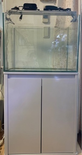 【商談中】60×45×45水槽＆水槽台＆飼育用品セット