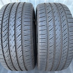 ［値下］ナンカン 255/40 18インチ 2本 良品 バリ山の画像