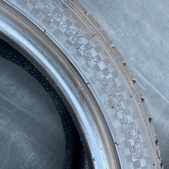 ［値下］ナンカン 255/40 18インチ 2本 良品 バリ山の画像