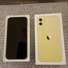 iPhone11 イエロー