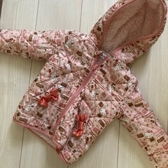 ダウンパーカー　キティーちゃん