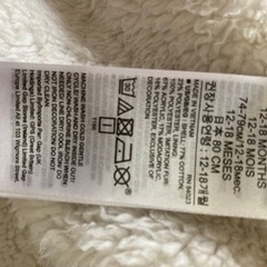 GAPパーカー　女の子の画像