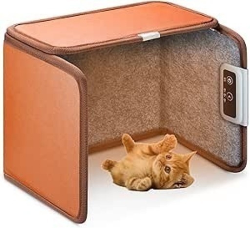 新品未使用✨デスクヒーター 遠赤外線 パネルヒーター タイマー付き 省エネ ペット 冷え防止