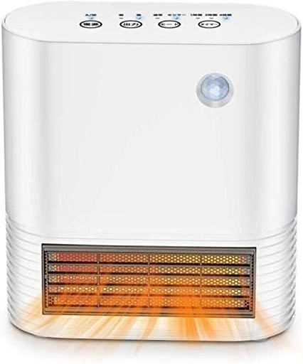 新品未使用✨省エネ✨セラミックファンヒーター 人感センサー付き 電気ストーブ 転倒自動オフ