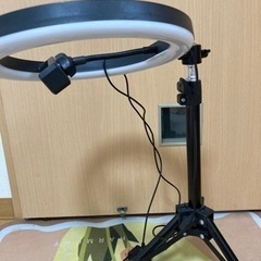 LED リングライト　撮影や面接など用