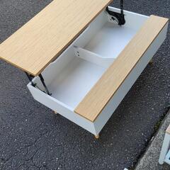 テーブル✨収納あり✨125