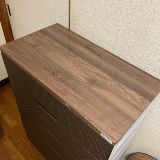 フィッツプラスNTメッシュ2　幅75cm 5段　ミドルブラウン(FM7505)