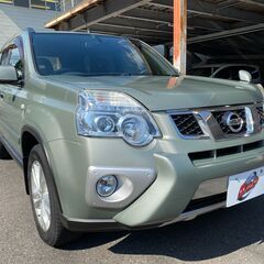 金利０円・自社ローン】H24年式 エクストレイル２０Ｘ エクストリーマーＸ お洒落なカーキカラー【車検２年付】他社でローンを断られた方も大歓迎！！管理番号55101の画像