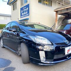 【金利０円・自社ローン】プリウス Sツーリング　エアロ付【他社でローンを断られた方も大歓迎!!】車検２年付渡し管理番号02211の画像
