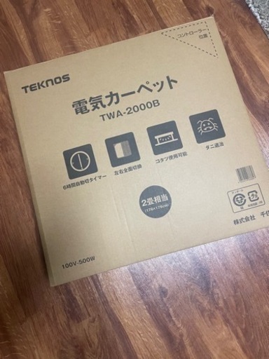 引越し処分  ホットカーペット ワンシーズン使用