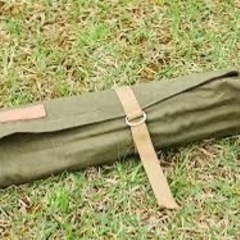 キャンプ用品 テンマク ペグ ロールケース カーキの画像