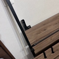 突っ張りラック カエサル 80cm幅 説明書 付属品付きの画像