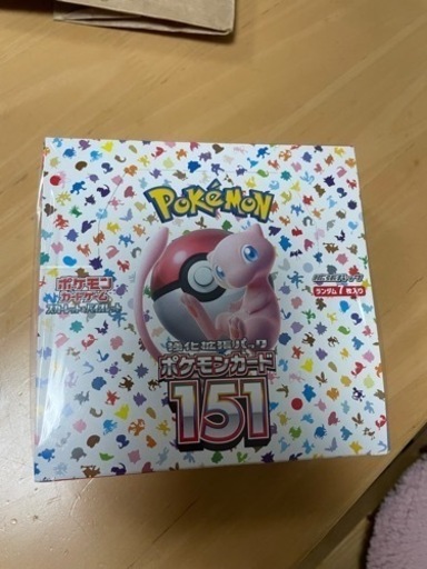 ポケモンカード151シュリンク付き1BOX