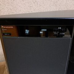 Panasonic パナソニック ホームシアターラック SC-HTX5 ブラック テレビボード テレビ台 ローボード 幅105cm×奥行40cm×高さ44cmの画像