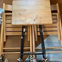 テーブル　椅子セット　ダイニング　在宅勤務テーブルの画像