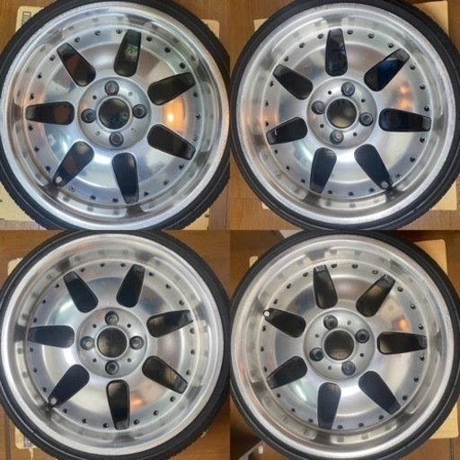 ディッシュホイール15インチ7j 4本セット