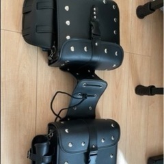 アメリカンバイク用サドルバッグ