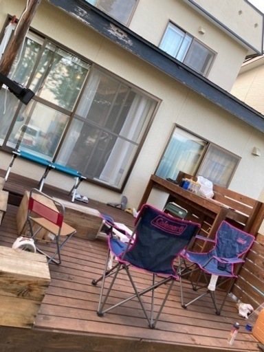 【ウッドデッキ】　#自作#diy#木材#廃材〜値下げ交渉可〜